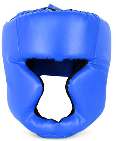 Lixada Casco de kickboxing para adultos y niños, para entrenamiento de artes marciales mixtas, boxeo, sparring