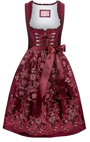 Stockerpoint Dirndl Eva, Rojo, 44