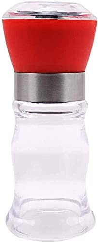 TONZN 2in1 Assaisonnement Manuel Polissage Moulin À Chili Outil De Cuisine Accessoires De Cuisine-Brown Salt Mill Chili Factory Salt Factory Moulin À Sel Moulins À Sel Et À Poivre