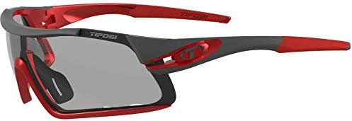 Tifosi Unisex-Erwachsene Davos Fototec Lens Sonnenbrille, Race Red/Clarion, Einheitsgröße