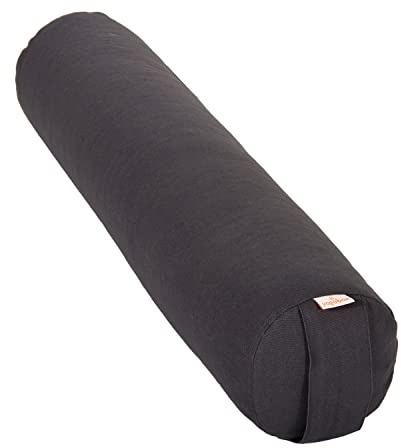 Yogabox Yoga und Pilates Bolster/Yogarolle Basic small, grau