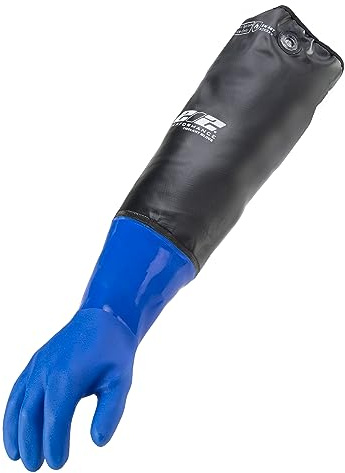212 Performance Elbow Length PVC Chemical, Liquid, and Heat Resistant Gloves, Heavy-Duty Long Gloves, Medium (BSHRC-03-009)