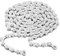 Toddmomy Road Mountain Bike Chain High-Strength Silver 6/7/8-Speed 116 Links for Road & Mountain Racing Bicycles (146 cm, 1/2×3/32)