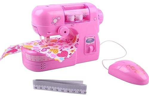 THINCAN Primera Máquina De Coser Con Luces Para Principiantes Todos Para Niñas Niños Sin Batería Todos