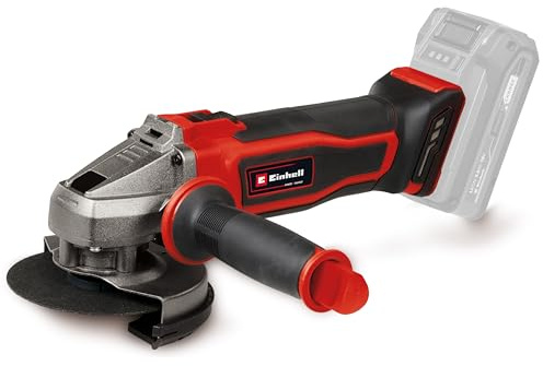 Einhell Akku-Winkelschleifer TE-AG 18/125-2 Li - Solo Power X-Change (18 V, 125 mm Scheiben-Ø, 33 mm Schnitttiefe, Softstart, Trennschutz, ohne Trennscheibe, ohne Akku)