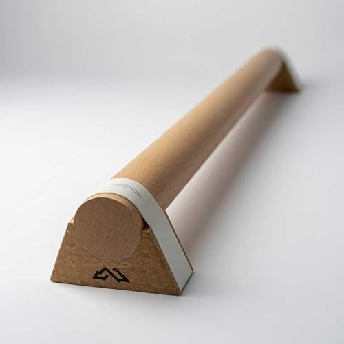 Nature Care Foot Balance Beam - 100cm Wooden Balance Board for Kids & Adults | European Beech | Gymnastics, Yoga & Calisthenics Training