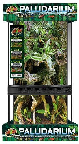 Zoomed Paludarium 30x30x60cm 15L für Reptilien/Amphibien