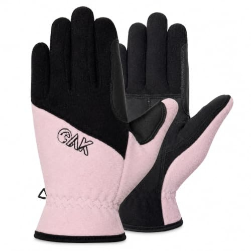 AK Horse Riding Gloves Warm & Cozy Polar Fleece Ladies & Kids daily use Gloves