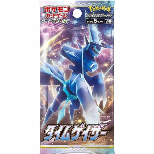 (1 Pack) Pokemon Card Game Japanese Time Gazer S10D Booster Pack (5 Cards Enclosed)