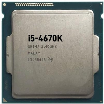 Intel Core I5-4670K I5 4670K I5 4670 K 3,4 GHz Gebrauchter Quad-Core Quad-Thread 84W 6M CPU Prozessor LGA 1150
