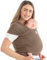 KeaBabies Babytrage Ab Geburt - Atmungsaktive Babytragetücher, Babytrage Neugeborene Ab Geburt, Babytuch Tragetuch Baby Neugeborene, Kleinkind Handfreie Babytrage, Babywickel Träger (Saddle Brown)