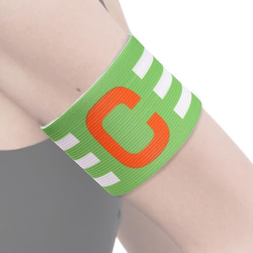Bandeaux de capitaine de football, bandes de sport pour le football, bracelets réglables anti-chute, accessoires de jeu de football, brassards élastiques pour capitaine de football