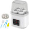 Chauffe-biberon pour bébé : stérilisateur 8 en 1 pour biberons, chauffe-biberon rapide, chauffe-biberon rapide, chauffe-nourriture pour bébé et décongélation, sans BPA, avec écran LCD