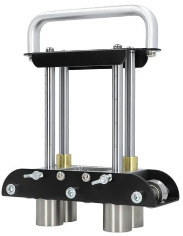 Piegatrice Manuale per Lamiere Leggera, 0-90° Angolo Regolabile 13-130 mm, Ideale per Coperture e Perline di Lamiera