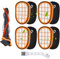 Rebirthcare 4 stück filter für philips speedpro max aqua akkusauger fc6813 ersatzfilter für fc5005/01 & 1 bürste cp0667 für philips speedpro max für fc6813/01 xc704101 xc8045/01 akkuhandsauger