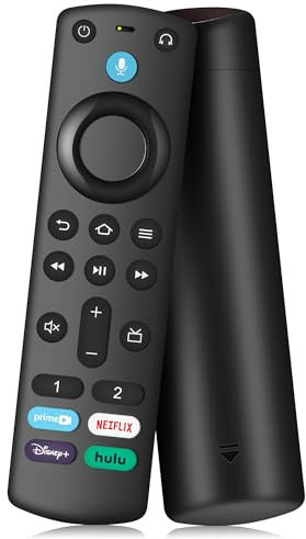 Ersatz-Sprachfernbedienung (3rd Gen Pro) Passend für Fire AMZ Smart TVs Cube, TV Stick, TV Stick Lite, TV Stick 4K, TV Stick 4K Max, für Insignia/Toshiba/Pioneer Fires Smart TVs
