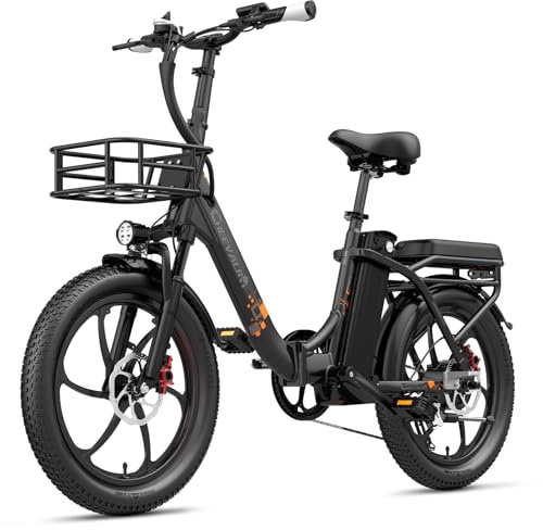 TIGUOWISH Cheevalry Vélo Électrique Adulte Homme - Moteur sans Balais - Batterie 48V Amovible - 5 Niveaux d'Assistance - Design Ergonomique - Léger et Résistant