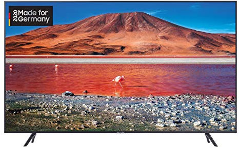 Samsung TU7079 108 cm (43 Zoll) LED Fernseher (Ultra HD, HDR 10+, Triple Tuner, Smart TV) [Modelljahr 2020]