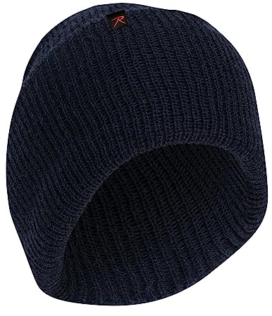 ROTHCO 58383: Wool Watch Cap Équipement Tactique/vêtements Unisexe, Bleu Marine, Taille Unique