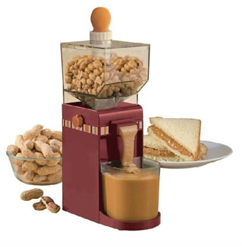 Erdnussbutter Hersteller Nussmühle Kleine Kochmaschine Heimküche Buttermaschine Erdnuss Cashewnüsse Mandeln Haselnüsse Leicht Zu Reinigendes Gerät