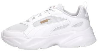 PUMA Sneakers Cassia 2.0 da Donna 39, White Gold