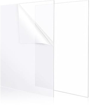 Metacrilato Transparente a Medida - Acrilico Láminas Planchas de Plástico - Placa de Acrilico A4 - Tamaños Laser Manualidades Bricolaje Duro co2 4mm 3mm 30x30 40x40 (3mm, 10x10cm)