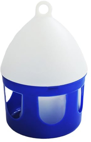Mangime per acqua piccioni | Chick Feeder e Waterer Kit | 2 l bevitori in plastica con design anti-spill per polli Coop Broodter quaglia scoperta uccelli gabbia invernale.