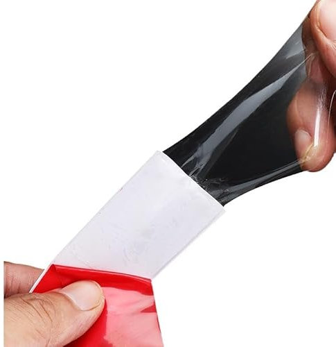 2 nastri sigillanti autoadesivi impermeabili, 3,2 m x 2,2 cm, nastro impermeabile multifunzione, battiscopa flessibile in PVC, per vasca da bagno, doccia, cucina, WC e bagno (bianco)