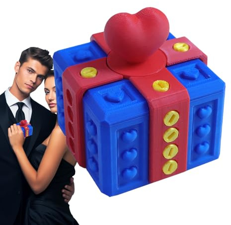 Divertente scatola per scherzi – Struttura leggera e portatile, colori vivaci, pratico articolo scherzoso, divertente accessorio novità | per compleanni, eventi sociali, vacanze, feste, ufficio