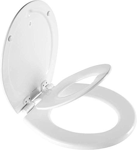 Mayfair 888SLOW 000 NextStep2 Toilet, White, Round 2-in-1 Seat