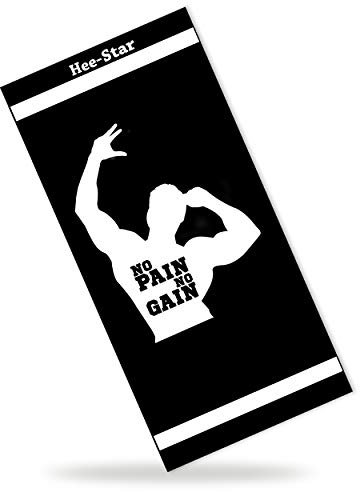 Hee-Star Sporthandtuch Fitnessstudio - Fitness Handtuch Mikrofaser Ideal für Sport und Bodybuilding – Ultraleicht und Dünn - Trainingshandtuch Gym für Männer (200 GSM)