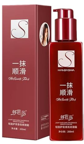 Touch of Magic Hair Care, 200ml Après-shampooing sans rinçage, de soin des cheveux lisses, Après-shampooing lissants, Anti-frisottis Parfumés pour cheveux bouclés et abîmés