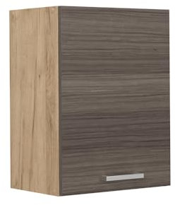 Vicco Hängeschrank R-Line, hängender Küchenschrank, Edelgrau, 45 cm