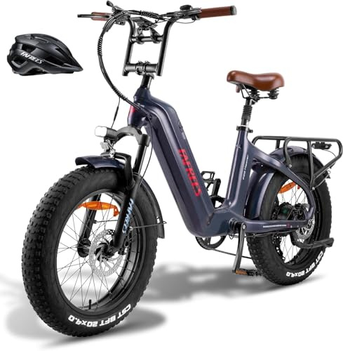 Fafrees F20 Master Bicicletta elettrica 1080Wh, 20*4.0 Fatbike, 48V/22.5Ah Batteria, Ebike in fibra di carbonio, Mountain Bike elettrica per adulti, autonomia 100KM (Grigio Scuro)