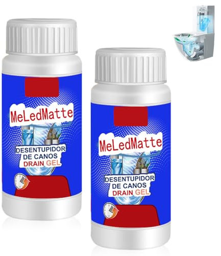 Abflussreiniger Extra Stark, 2025 Neuer Rohrreiniger Extrem Stark, Verstopfungsabfluss Reparieren, Gerüche Entfernen, Rohrreiniger, für Waschbecken, Toiletten, Badezimmerabflüsse (2)