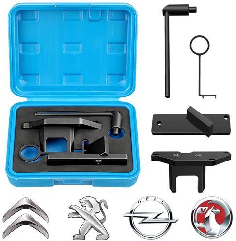 Engine Timing Tool Kit, 1.2GDI Car Engine Timing Tool 4PCS/Set, Compatible with PSA Peugeot Citroën Opel Vauxhall Petrol