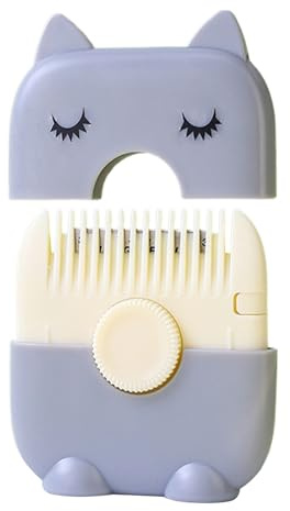 Peines Navaja Para Cortar Cabello - Recortador De Puntas Abiertas | Herramienta Portátil De Doble Cara Para Flequillo Infantil