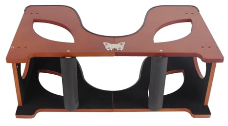 Verstellbarer Instrumentenständer In Fassform Gitarren Aushöhlung Regalhalter Basis Zusammenklappbarer Ukulele Holz Instrumentenständer