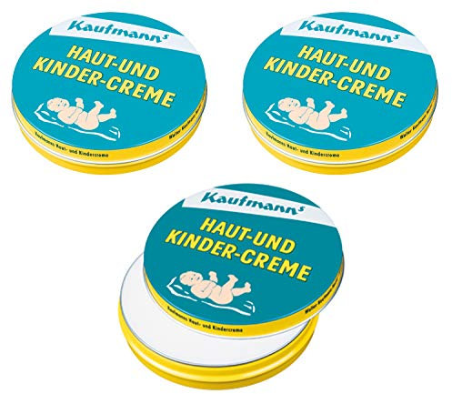 Kaufmanns Haut- und Kindercreme 30ml, 3er Pack (3 x 30 ml)