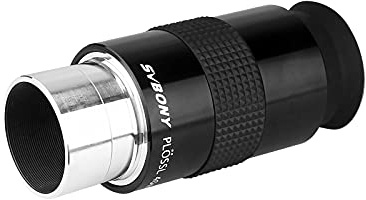 SVBONY SV131 40mm Telescope Eyepiece 1.25” FMC Plossl Eyepiece 48 Degree | for Observing Nebulae Star Clusters Comets, 2 Group 4 Elements, with Filter Threaded, Rubber Anti-slip Ring Design
