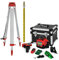 Self-Leveling Rotary Laser Level Kit 500m Range Measuring Equipment for Outdoor Construction Industry - Complete Tools Set