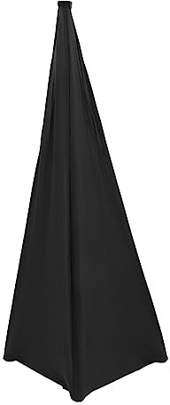 COOPHYA soporte de altavoz soporte trípode para altavoz altavoces para DJ altavoces de pie orador bolsas de altavoces portátil manga del soporte del altavoz cubierta reutilizable Black