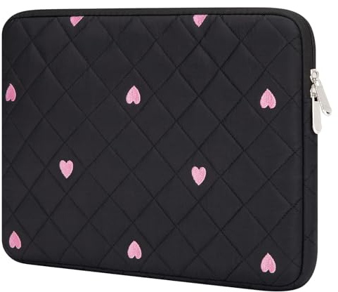 Songbala Funda protectora para portátil de 15 y 16 pulgadas, compatible con MacBook Air MacBook Pro de 15 y 16 pulgadas, a prueba de golpes, funda acolchada para laptop, color negro