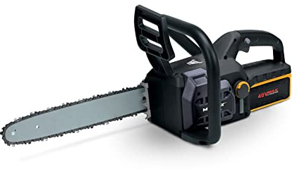 Mowox® ECS 3540 Li 40V Akku-Kettensäge, automatische Kettenschmierung, Schnittgeschwindigkeit 9m/s, Leerlaufdrehzahl 36m/s, Schnittlänge 35cm (ohne Batterie & ohne Ladegerät)