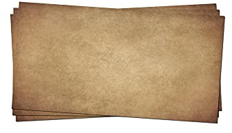 Presentou Brevpapper, tryckt på båda sidor, 120 gram papper, motivpapper, certifikatpapper, meny, kärleksbrev (vintage-mörkt, 50 kuvert)