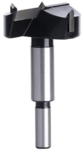 Taoxin Forstnerbohrer 45mm,Forstnerbohrer Set,Dübelbohrer Holzbohrer,Professional Forstnerbohrer,Mit Zentrierspitze,Holzbearbeitungsscharnier Lochbohren Bohrung Bit,Für Massivholzplatten(ø 45x90mm)
