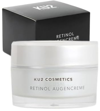 KU2 Cosmetics Retinol Augencreme – Augenringe entfernen & Falten reduzieren mit hochwirksamer Anti-Aging Gesichtspflege – Retinol Augenpflege, 30 ml