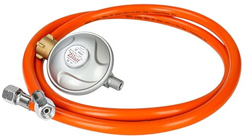 150 cm Gasschlauch + 30/50 mbar Druckminderer | Gasregler | Propan | Butan |
