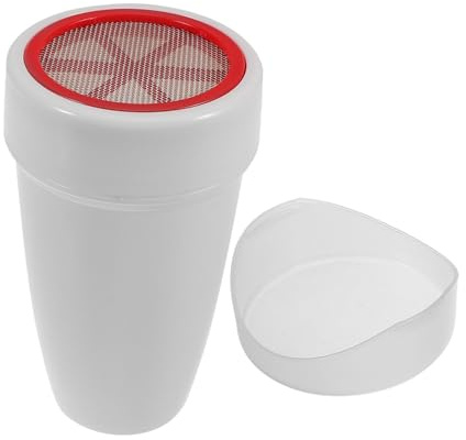 Cabilock Tamis À Farine pour La Cuisson Sucrier Tamis À Main À Mailles Fines pour Saupoudrer La Farine pour Petits Ustensiles De Cuisine