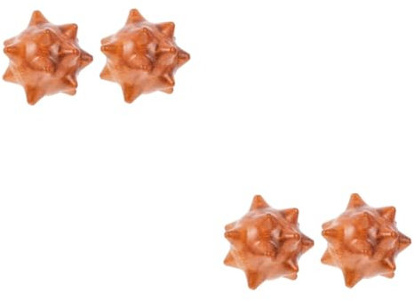 WRITWAA 2 Set Palla Da Massaggio Per Le Palline Per Massaggio Alle Pallone Riabilitativo in Plastica Palle Di Mano Cinesi Massaggiatori Portatili Pvc 2 Pezzi * 2